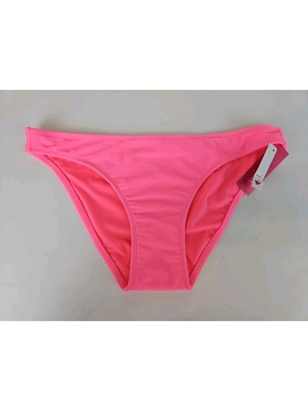 Xhilaration Juniors Size XL Cheeky Hipster Bikini Bottoms Neon Pink